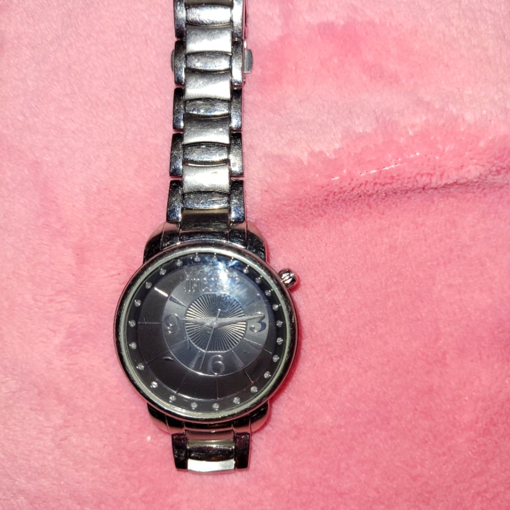 'Just Cavalli' Roberto Cavalli silver watch